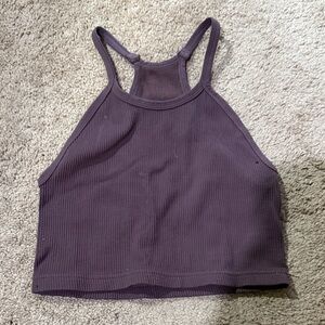 FP Movement by Free People Dark Purple Crop Top